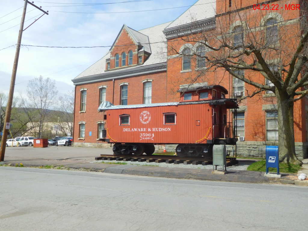 D&H Caboose In Carbondale, PA