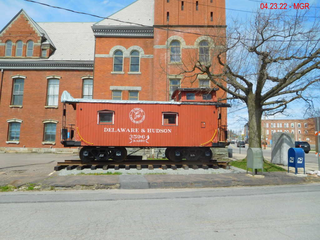 D&H Caboose In Carbondale, PA