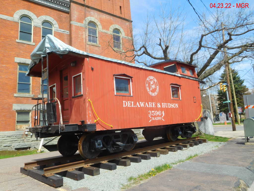 D&H Caboose In Carbondale, PA