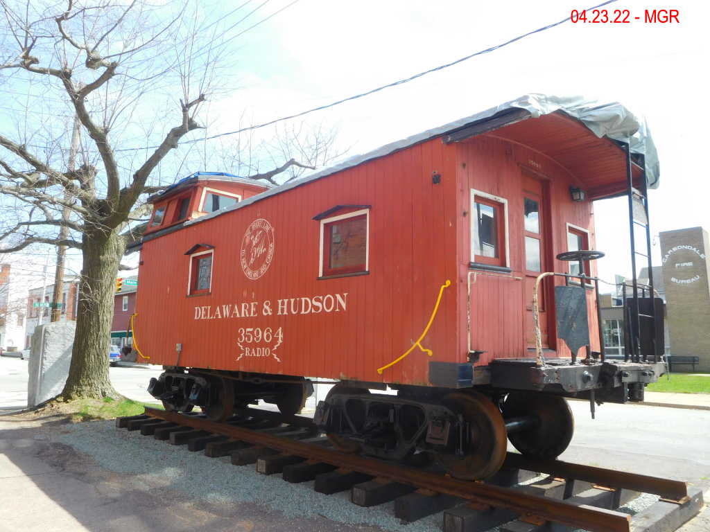 D&H Caboose In Carbondale, PA