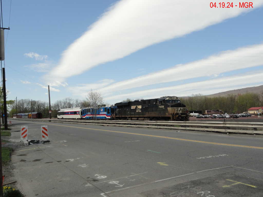 FRA Train in Pittston Junction 
