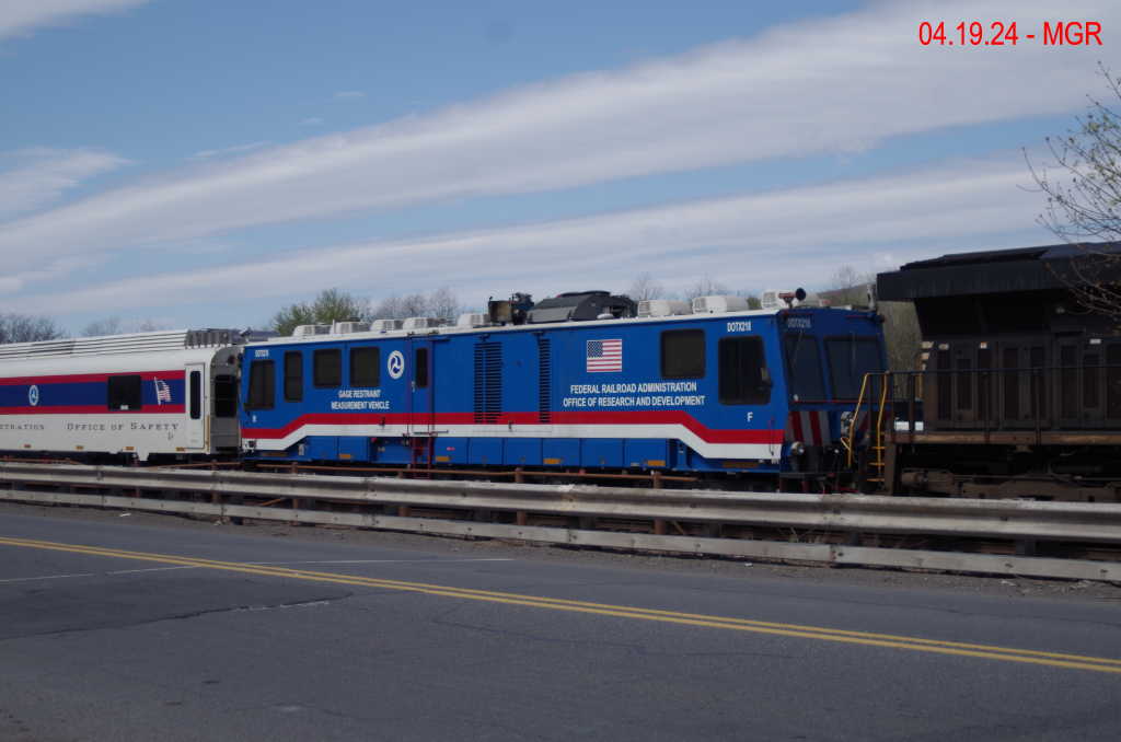 FRA Train in Pittston Junction 