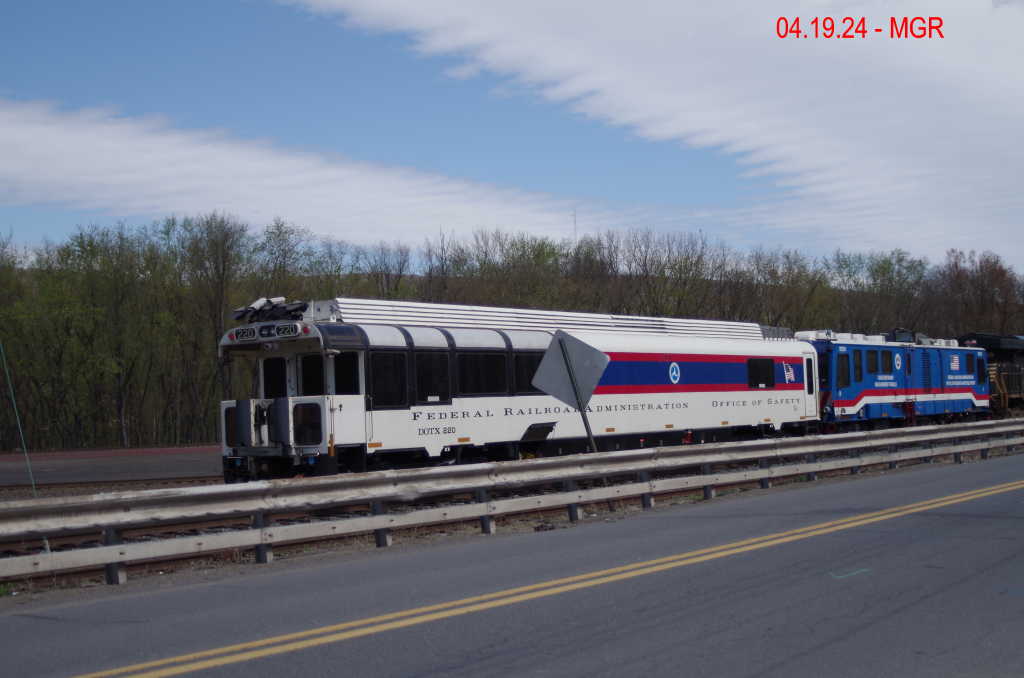 FRA Train in Pittston Junction 