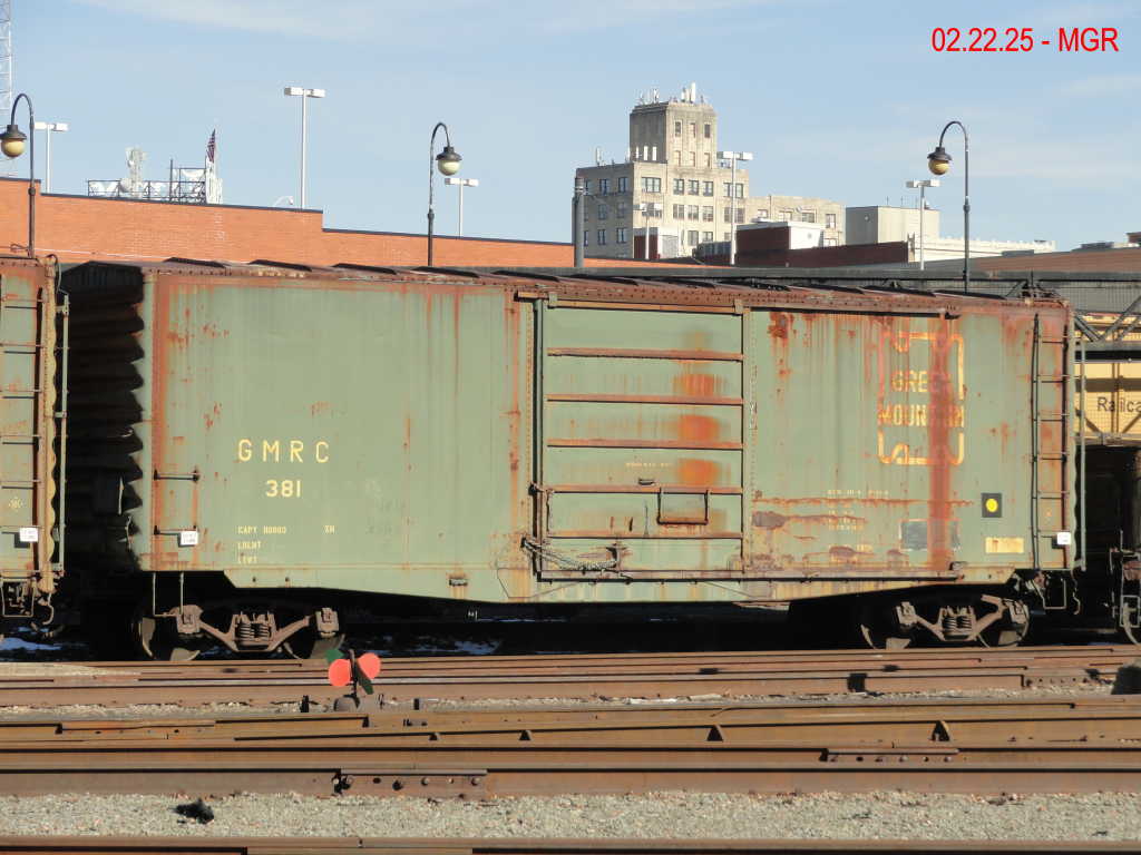 Green Mountain Railroad Boxcars, Steamtown