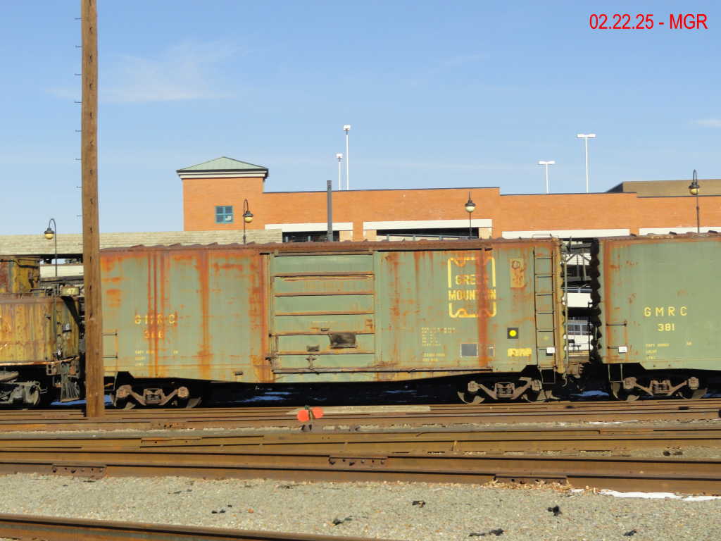 Green Mountain Railroad Boxcars, Steamtown