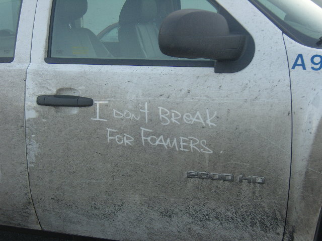 No Foamers 
