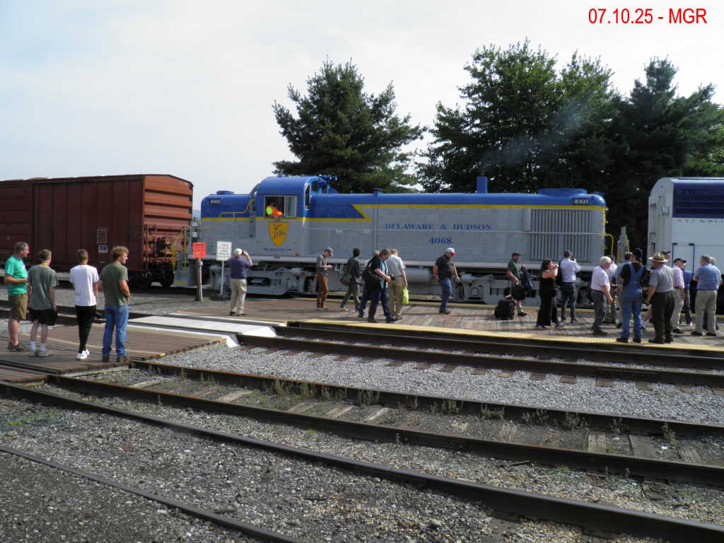 PA and RS at Steamtown