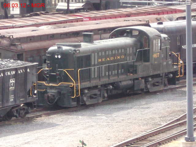Reading Switcher, Steamtown