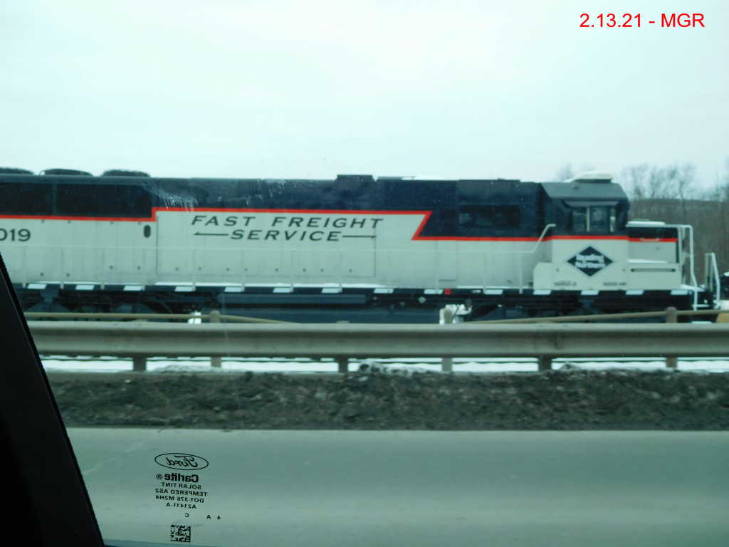 New R&N Locomotive At Pittston Junction Again