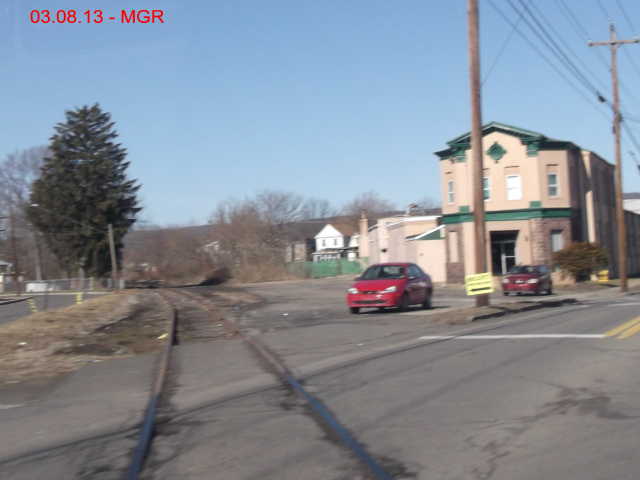 Railroad Tracks In South Wilkes-Barre, Vicinity of Hanover and Barney Streets