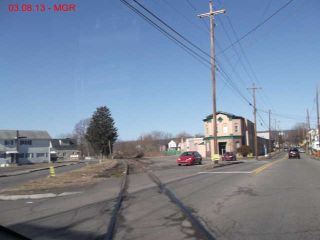 Railroad Tracks In South Wilkes-Barre, Vicinity of Hanover and Barney Streets