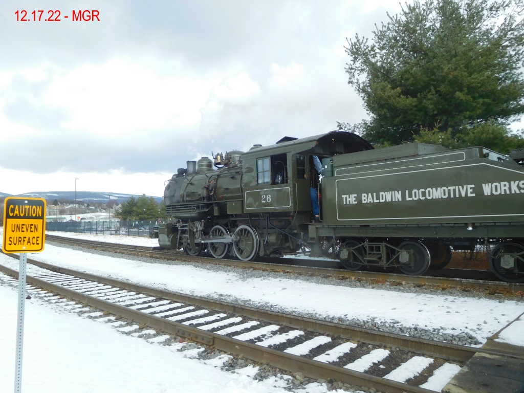 Santa Train At Steamtown