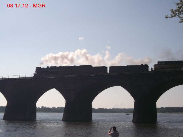 Steam Over The Rockville Bridge