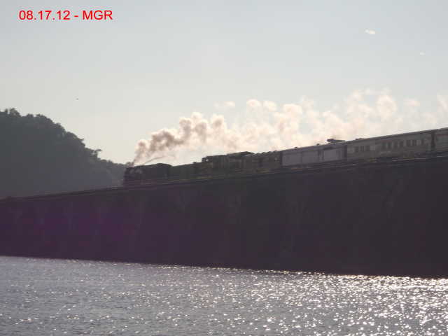 Steam Over The Rockville Bridge