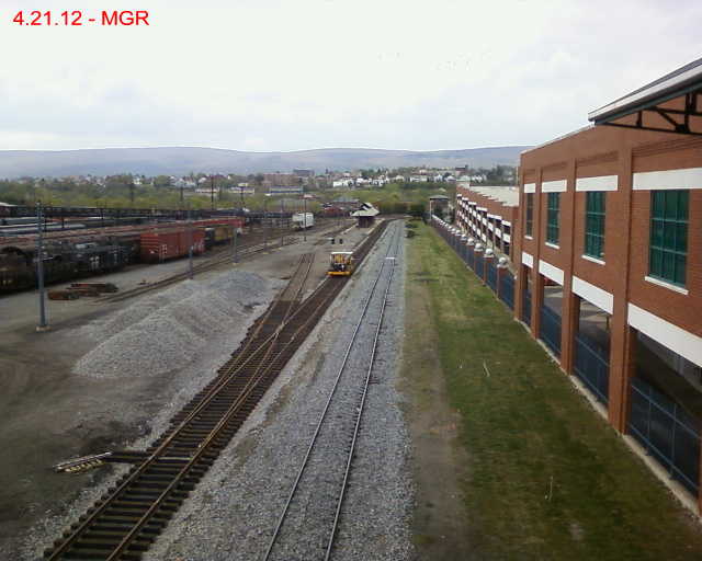 Track Work At Steamtown, April