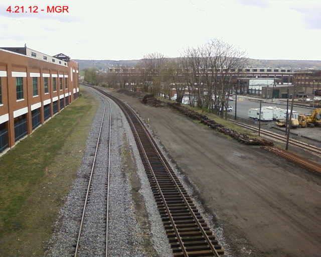 Track Work At Steamtown, April