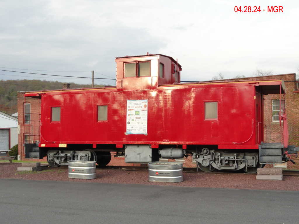 White Haven Caboose Repainted