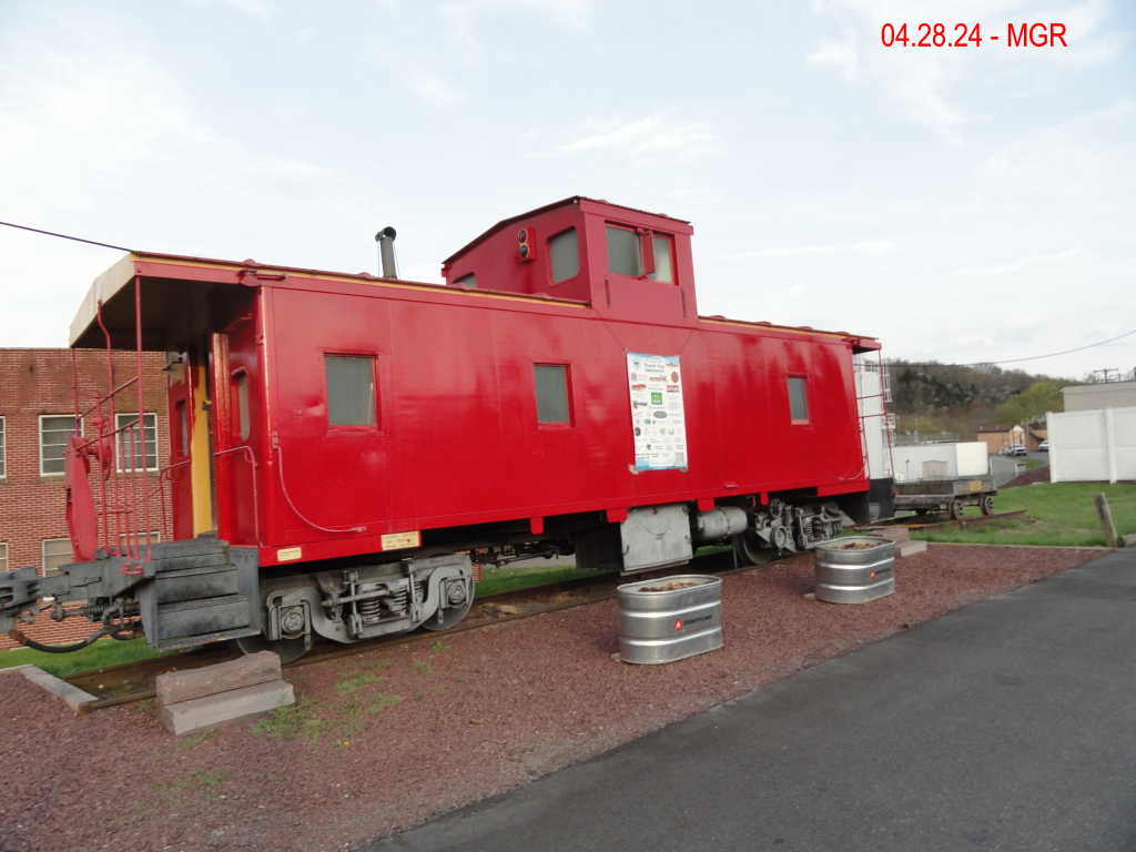 White Haven Caboose Repainted