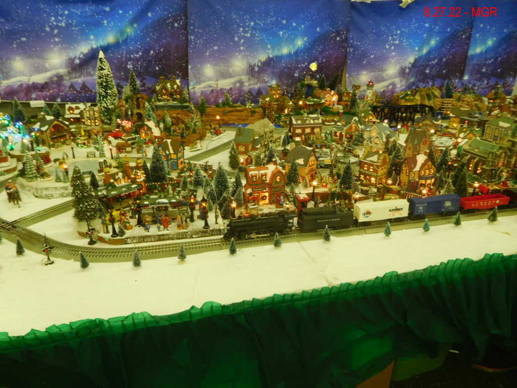 West End Fair Christmas Train Display