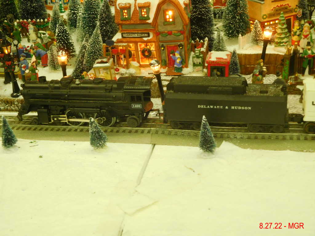 West End Fair Christmas Train Display