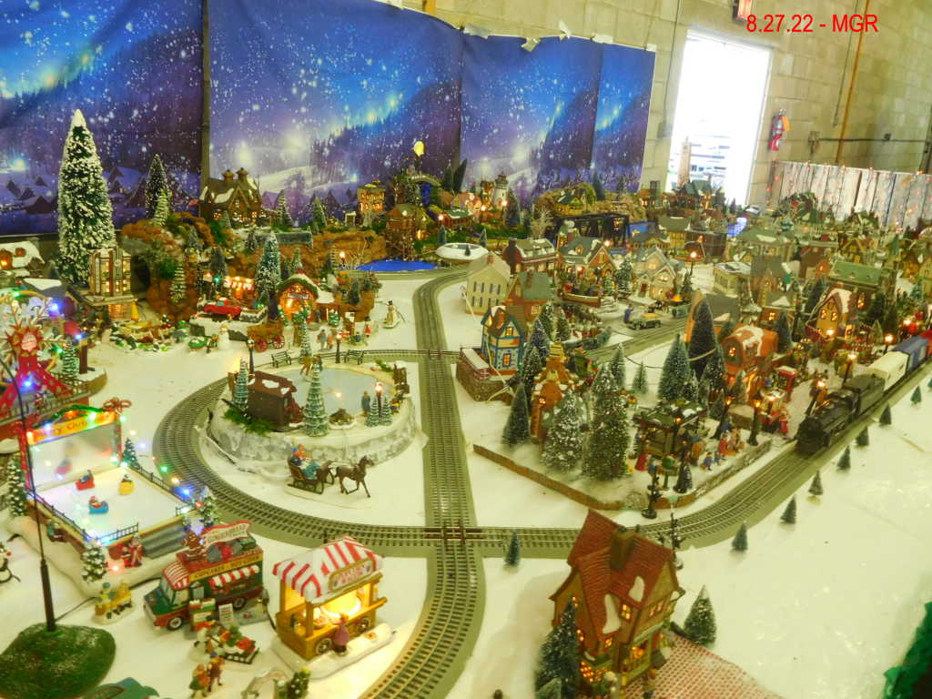 West End Fair Christmas Train Display