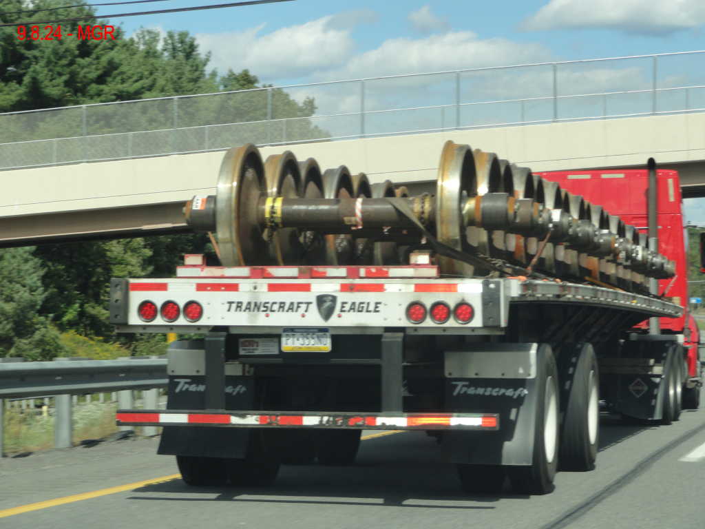 Wheels On Trailer 