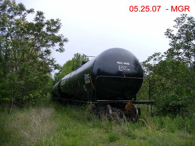 Tank Cars At Ashley