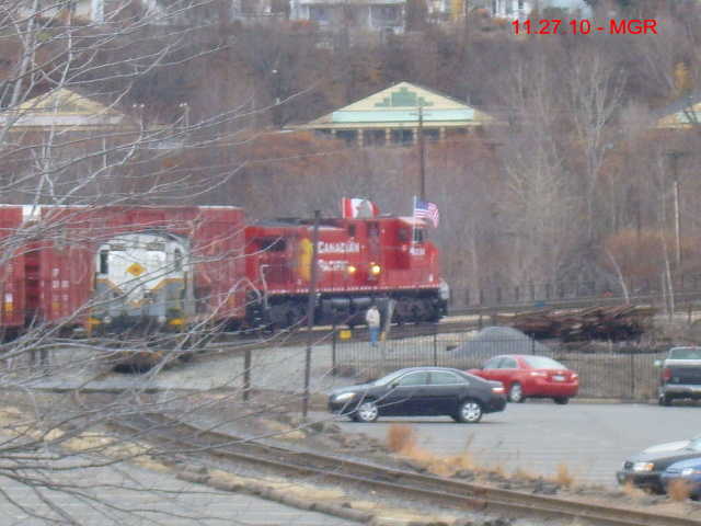 CP Christmas Train at Steamtown