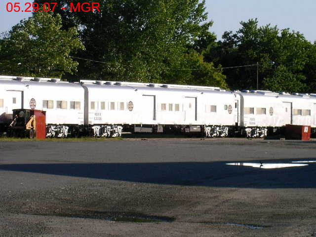 Ringling Bros Red Unit Circus Train At Wilkes-Barre
