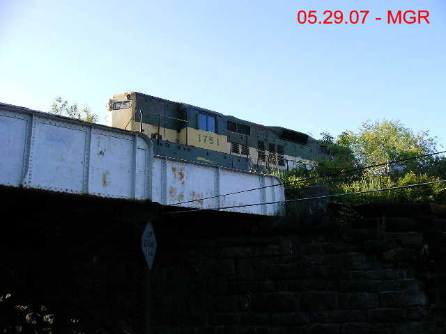 Circus Train, Ex PNER Locomotive, Scott Street, Wilkes-Barre