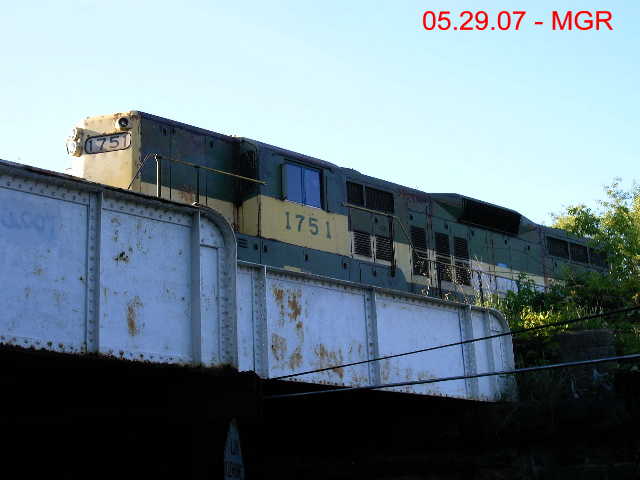 Circus Train, Ex PNER Locomotive, Scott Street, Wilkes-Barre