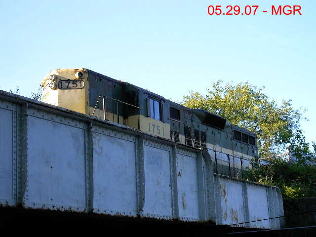 Circus Train, Ex PNER Locomotive, Scott Street, Wilkes-Barre