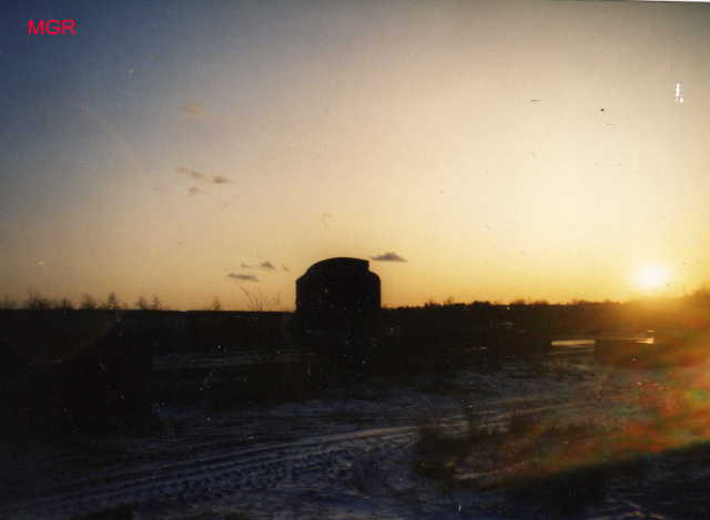 DH Baggage Car At Taylor