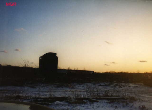 DH Baggage Car At Taylor