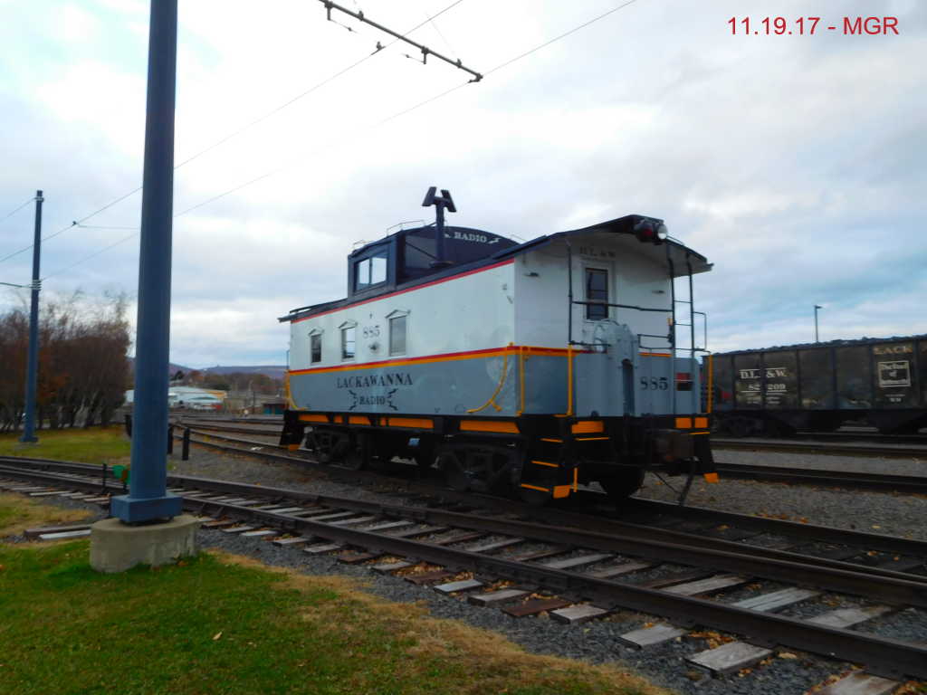 DL Caboose at Steamtown