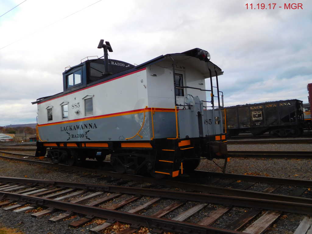 DL Caboose at Steamtown