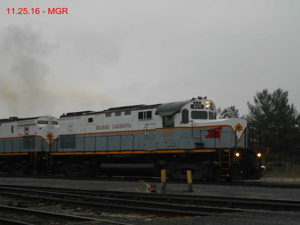 DL and ELDCPS Cars At Steamtown
