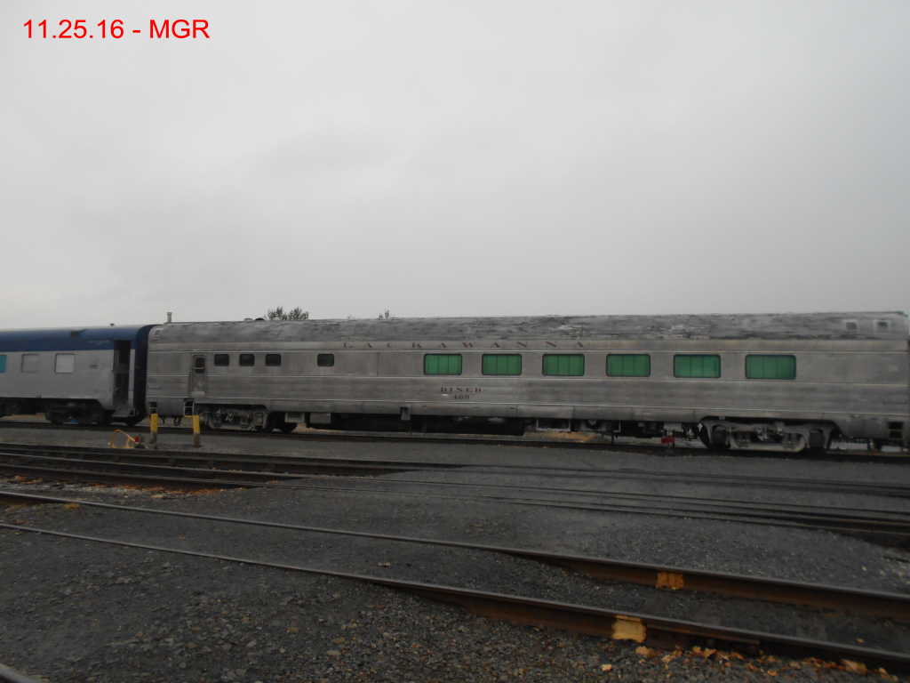 DL and ELDCPS Cars At Steamtown