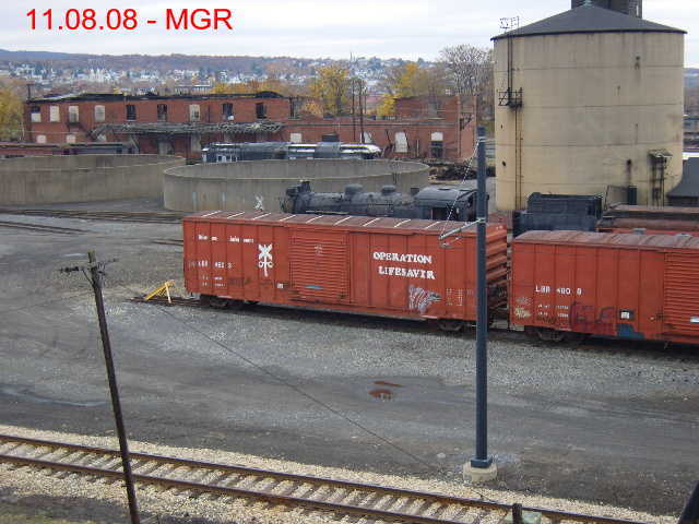 D-L Operation Lifesaver Boxcar at Steamtown