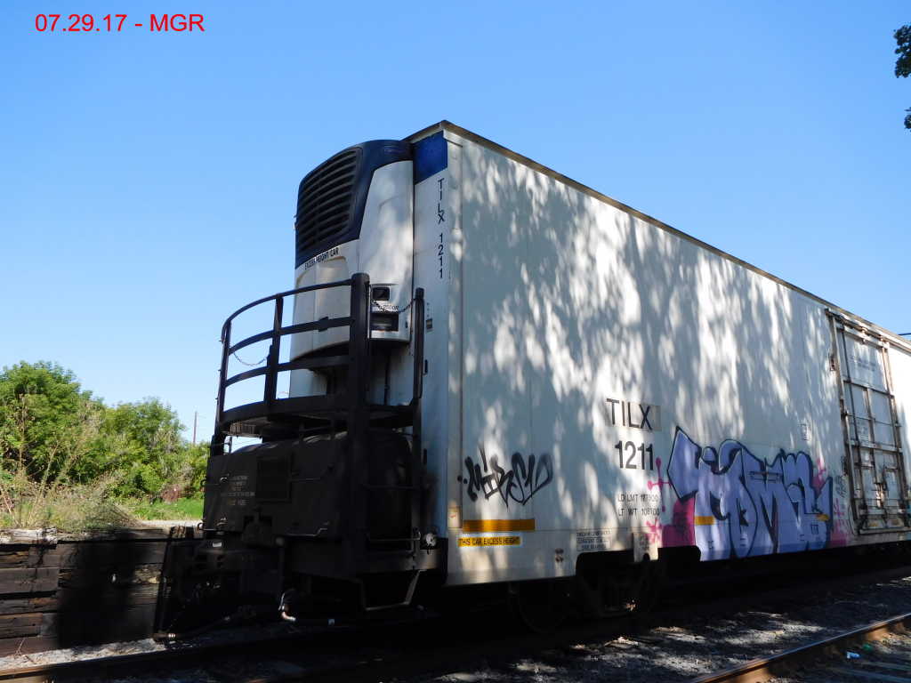 Excess Height Car At Parsons Siding