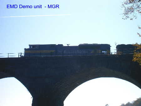 EMD Demo Unit, Rockville Bridge