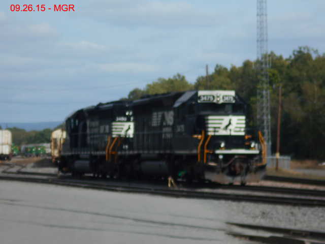 First NS Units I Caught At Taylor Yard