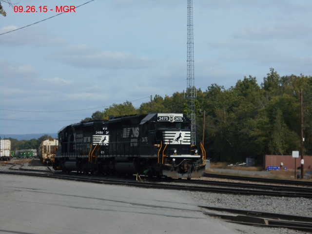 First NS Units I Caught At Taylor Yard