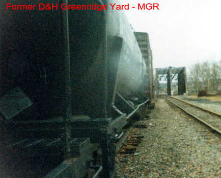 Fomer D&H Green Ridge Yard