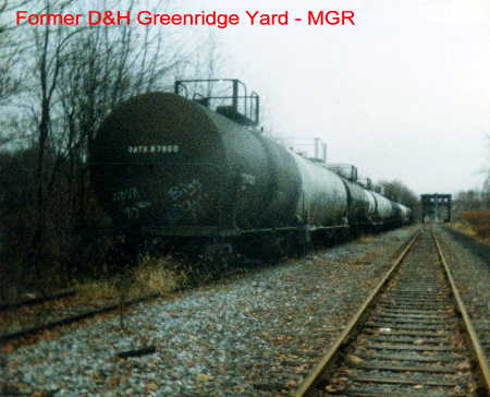 Fomer D&H Green Ridge Yard
