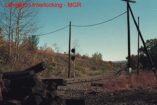 Lehighton Interlocking / Packerton Yard