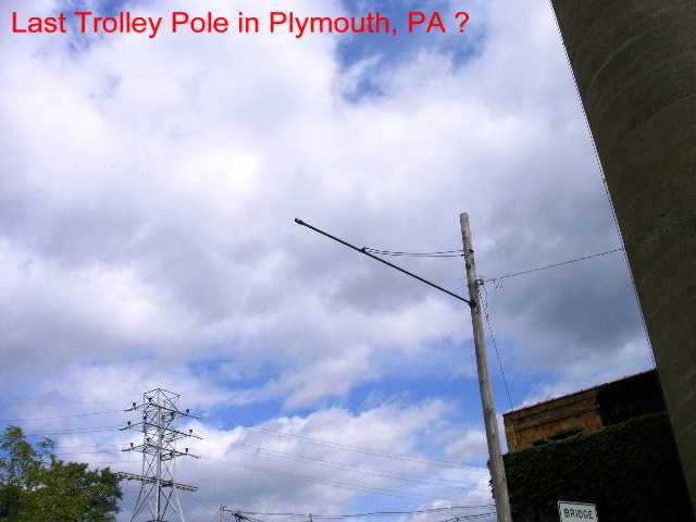 Last Trolley Pole In Plymouth ? 