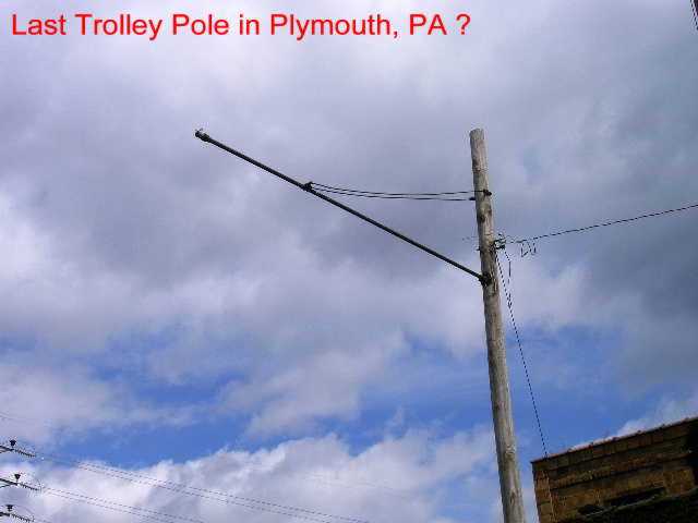 Last Trolley Pole In Plymouth ? 