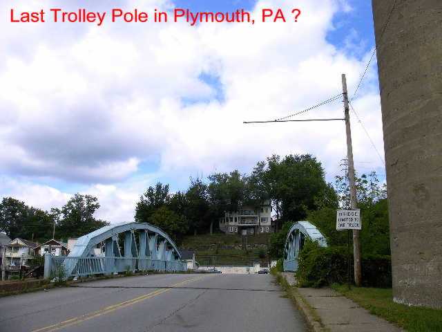 Last Trolley Pole In Plymouth ? 