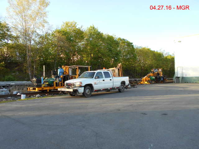    MOW Equipment Off Of Butler Street
